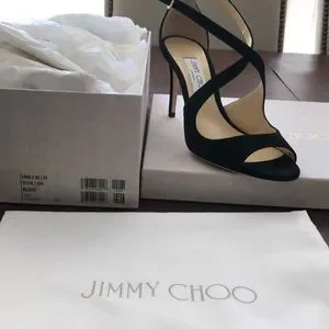 Jimmy Choo | Shoes | Jimmy Choo Emily 85 Black Suede Size 39